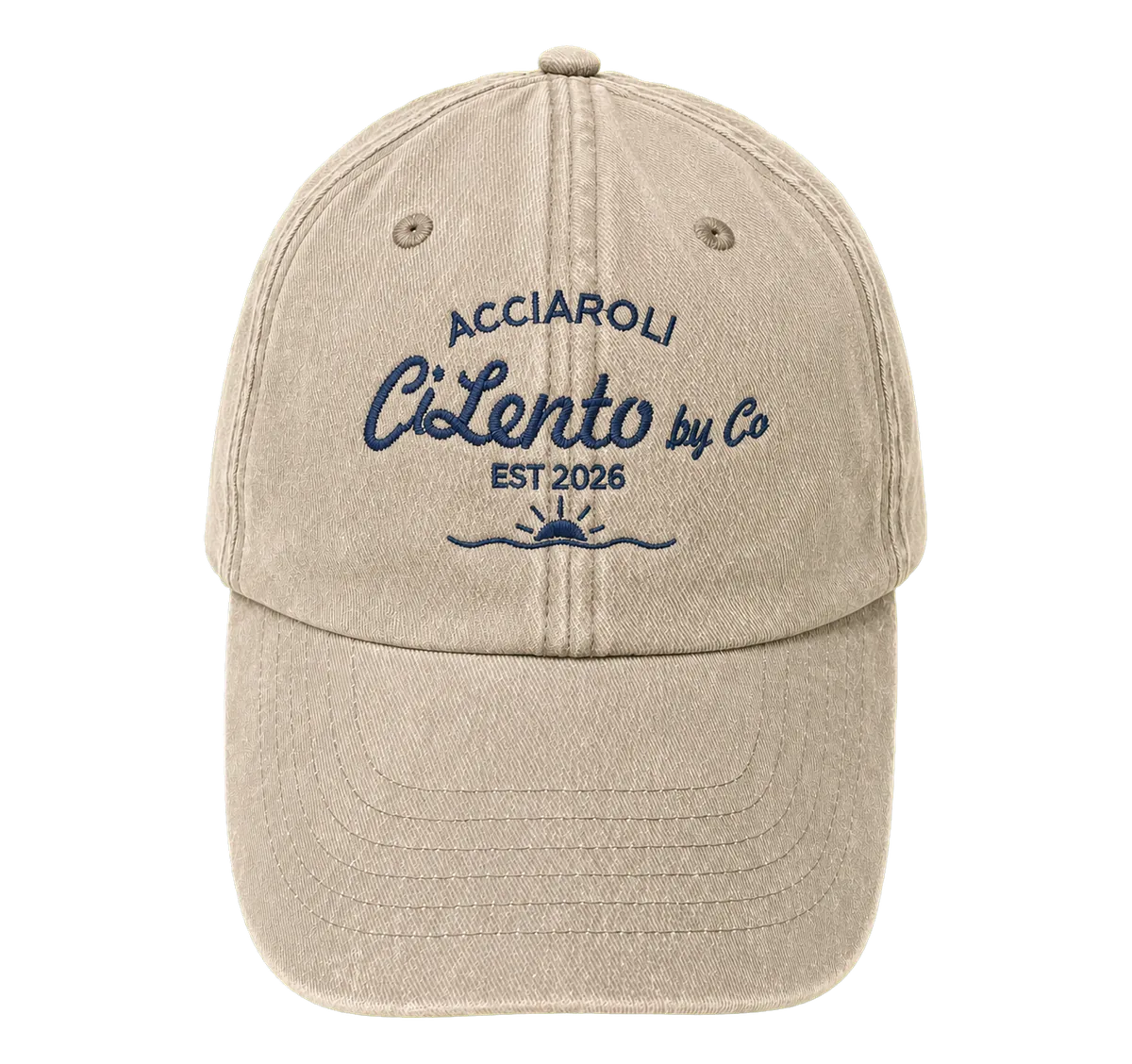 Il cappello Acciaroli Sand — fronte