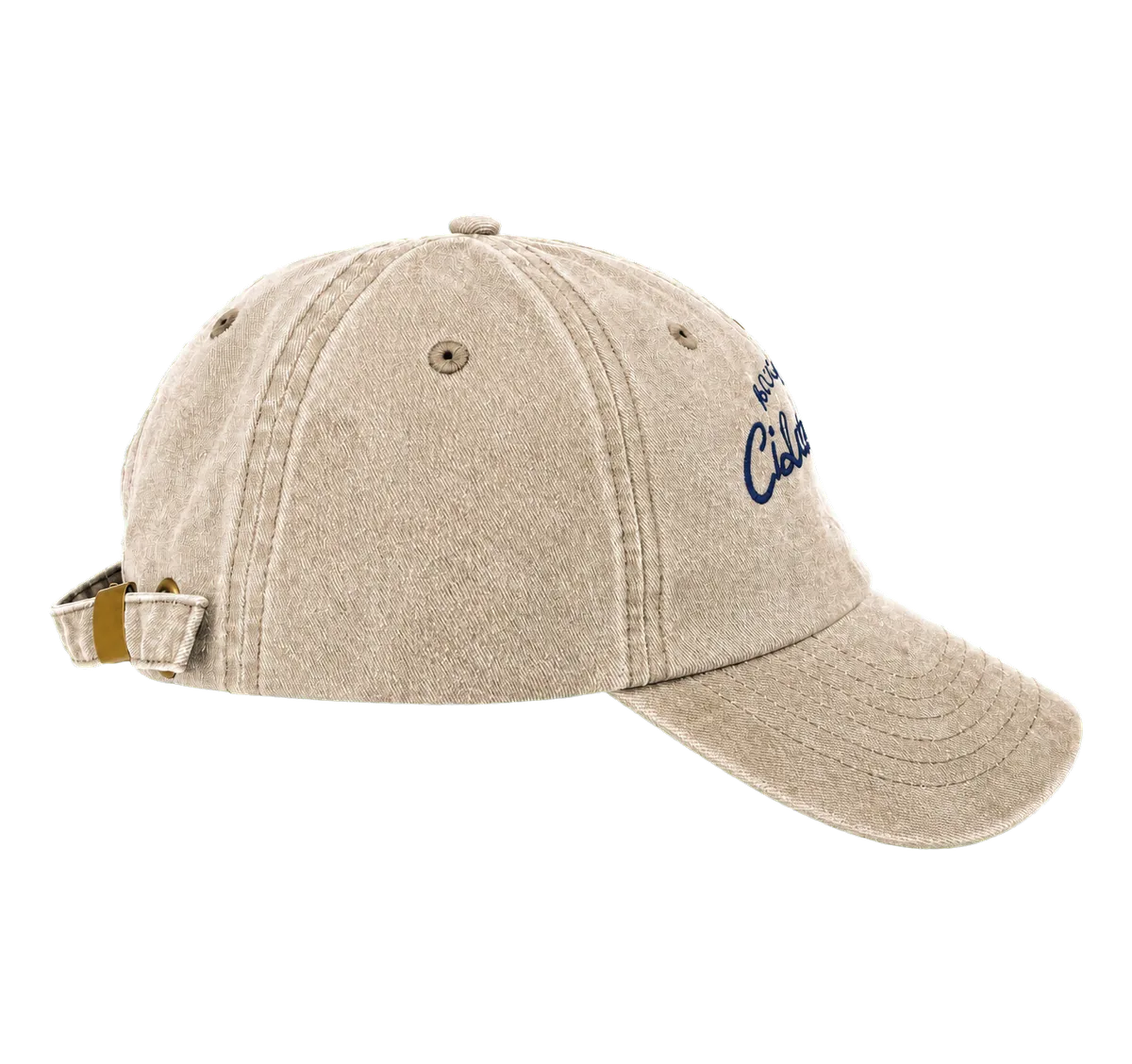 Il cappello Acciaroli Sand — lato sinistro