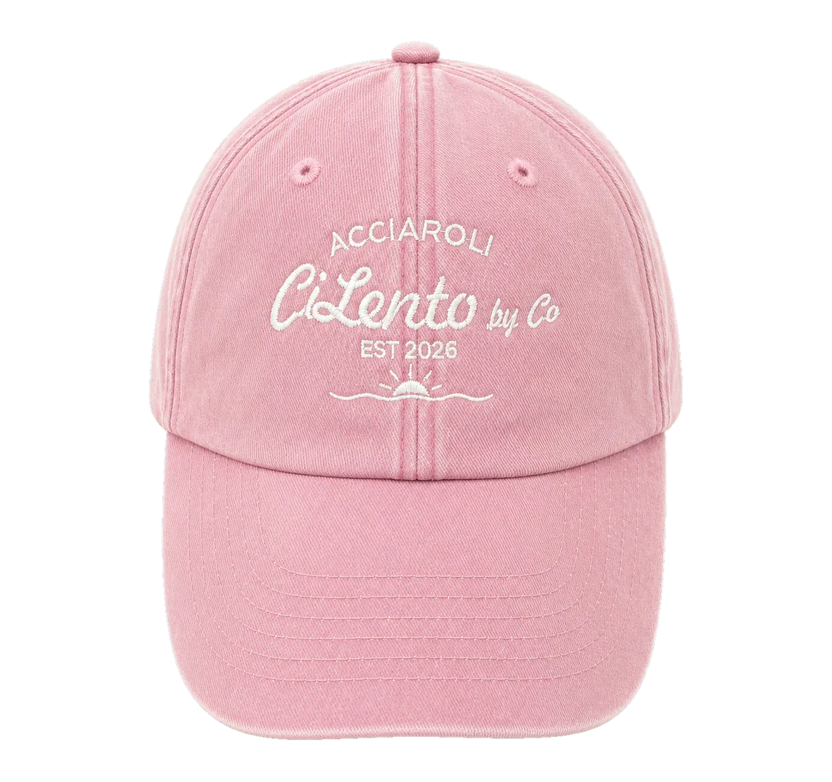 Il cappello Acciaroli Pink Sunset — fronte