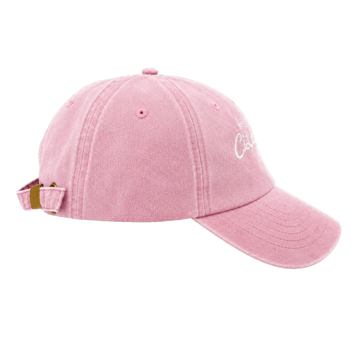 Il cappello Acciaroli Pink Sunset — lato sinistro